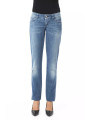 Jeans & Pants Chic Blue Regular Fit Denim Elegance 340,00 €  | Planet-Deluxe