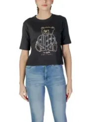 Teddybär-Logo-T-Shirt von Guess