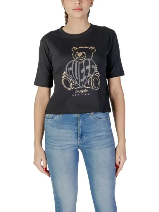 Teddybär-Logo-T-Shirt von Guess