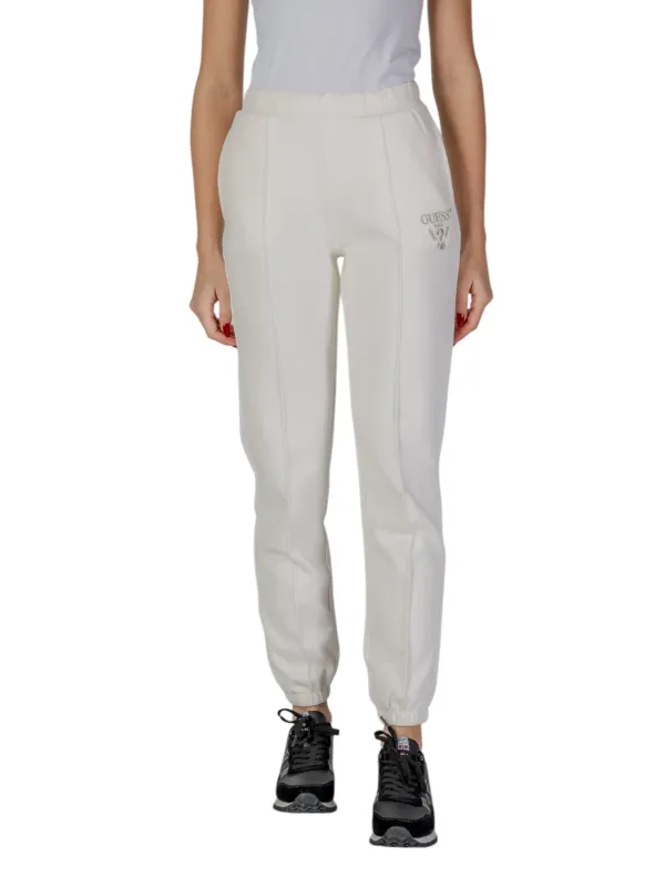Cremefarbene Guess Active Trainingshose Cremefarbene Guess Active Trainingshose
