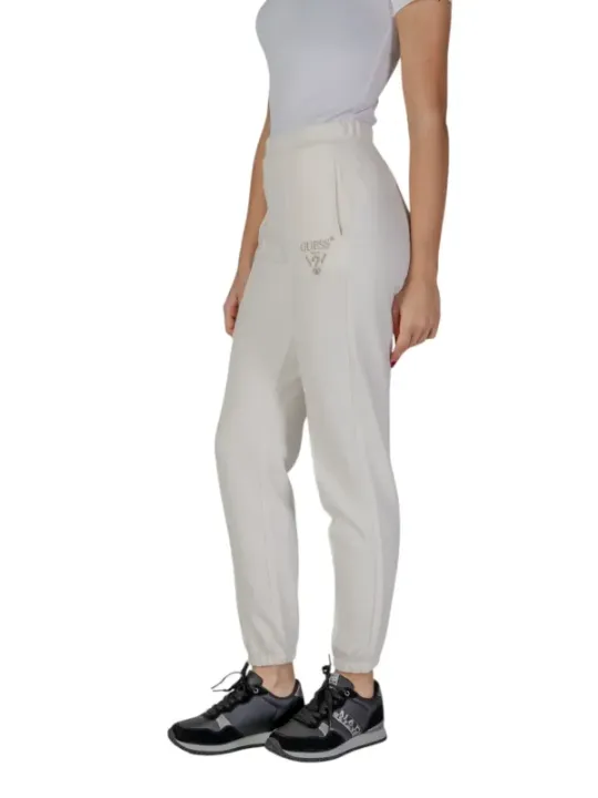 Off-weiße Guess Active Jogginghose