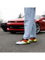 Weiße Sparco Rennschuhe mit Akzenten