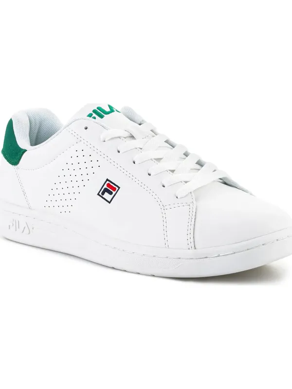Weiße Fila Sneaker mit Grün Weiße Fila Sneaker mit Grün