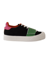Sneakers Stylish Multicolor Low Top Lace-Up Sneakers 400,00 € 7333413042231 | Planet-Deluxe