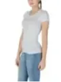 Weißes Guess T-Shirt Damen Baumwolle
