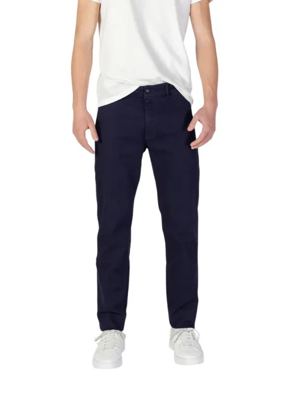 Dunkle blaue Herren Relax-Fit Jeans Dunkle blaue Herren Relax-Fit Jeans