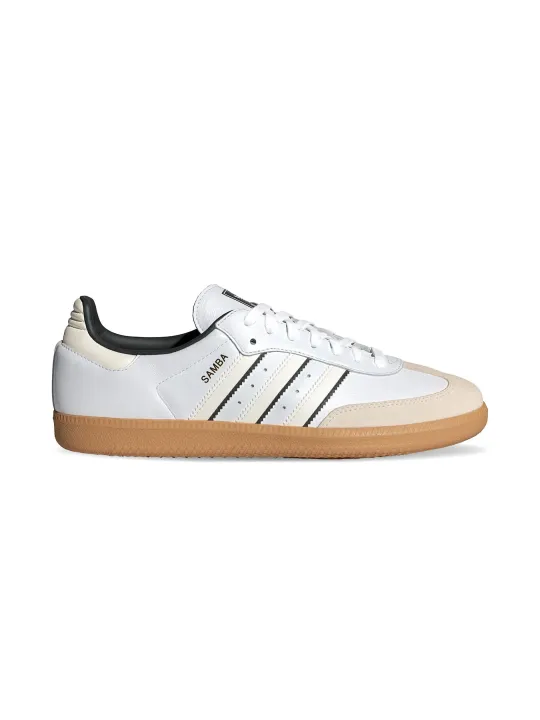 Weiße Adidas Samba Sneaker Schuhe