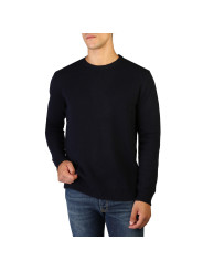 Navy Cashmere C-Neck Pullover Jeans