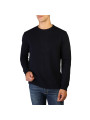 Navy Cashmere C-Neck Pullover Jeans