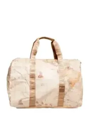 Beige Segelmuster Reisetasche Alviero Martini