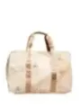 Beige Segelmuster Reisetasche Alviero Martini
