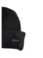 Graue Guess Logo Strickmütze gefaltet
