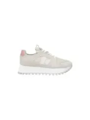 Weiße Calvin Klein Sneakers mit Pink
