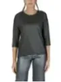 Graues Metallic-Streifen Top Vero Moda
