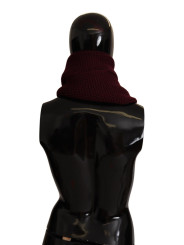 Scarves Elegant Cashmere Knit Scarf in Dark Red 700,00 € 8057155418480 | Planet-Deluxe