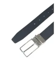 Schwarzer Guess Ledergürtel mit Schnalle