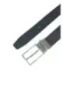 Schwarzer Guess Ledergürtel mit Schnalle