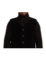 Jackets Elegant Leather Bomber Jacket 3.900,00 € 7333413042576 | Planet-Deluxe