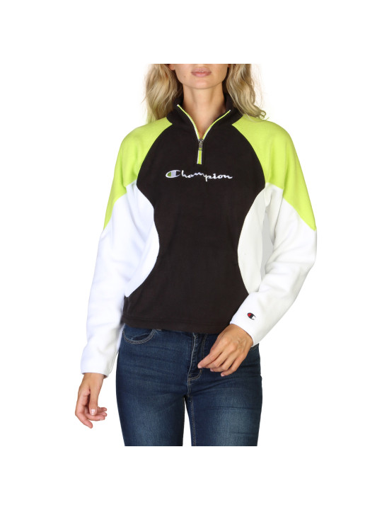 Champion Sport Pullover Schwarz Neon