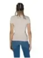 Weißes Hexagon-Muster Guess T-Shirt