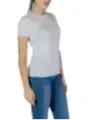 Weißes Guess T-Shirt mit Logo
