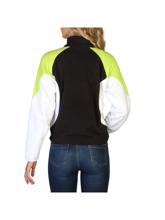 Schwarzer Champion Pullover mit Farbblocken