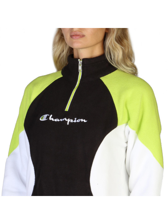 Schwarzes Champion Sweatshirt mit Reißverschluss