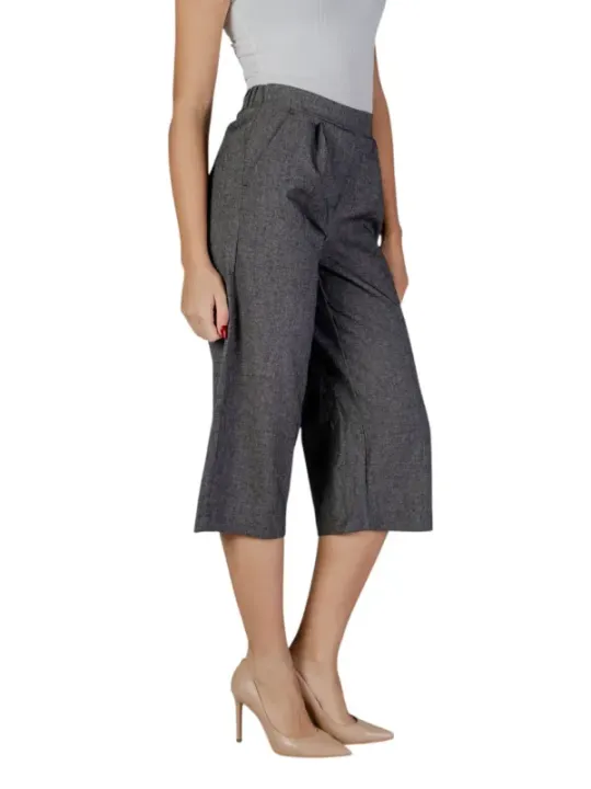 Dunkle weite Bein Vero Moda Hose