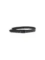 Schwarzer Guess Ledergürtel mit Logo