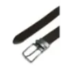 Schwarzer Guess Ledergürtel mit Schnalle