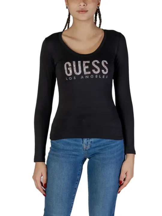 Guess Los Angeles T-Shirt Schwarz