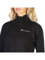 Schwarzes Champion Quarter-Zip Sweatshirt