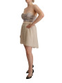 Dresses Chic Beige Strapless A-Line Dress 300,00 € 8058301885002 | Planet-Deluxe