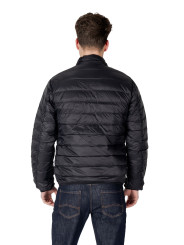 Schwarze Ea7 Herren Pufferjacke