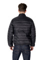 Schwarze Ea7 Herren Pufferjacke