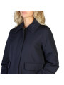 Dunkelblaue Zip-Jacke für Damen