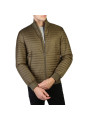 Grüne Geox gesteppte Winterjacke Herren