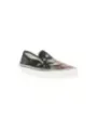 Schwarze Vans mit pinkfarbenem Print