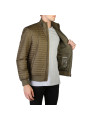 Grüne Geox Herren Quilted Jacke