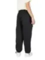 Schwarze Cargo Hose mit Kordelzug