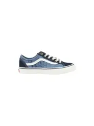 Blaue Vans 479098 Sneaker mit Blumen