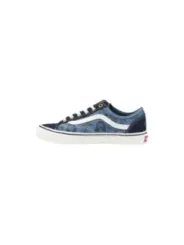 Blauer Vans Sneaker Denim-Muster