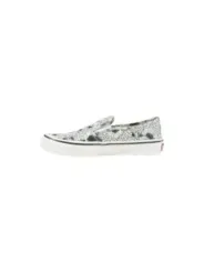 Weiße Sneaker mit Dandelion-Muster