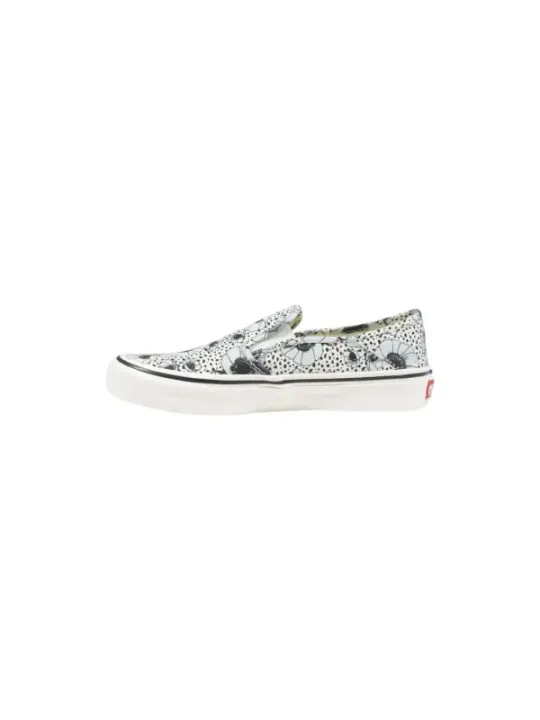 Weiße Sneaker mit Dandelion-Muster