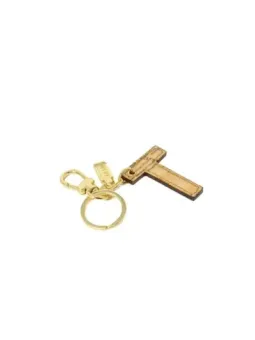 Goldenes Prima Classe Schlüsselanhänger Kreuz