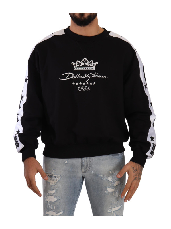 Sweaters Elegant Crown 1984 Crewneck Sweater 800,00 € 8054802697229 | Planet-Deluxe