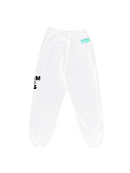 Jeans & Pants Chic White Logo Print Tracksuit Trousers 160,00 € 8051812646919 | Planet-Deluxe