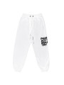 Jeans & Pants Chic White Logo Print Tracksuit Trousers 160,00 € 8051812646919 | Planet-Deluxe