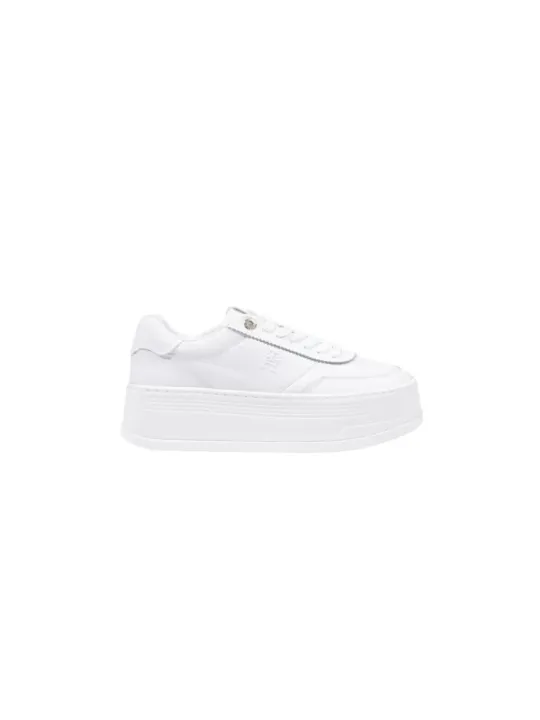 Weiße Tommy Hilfiger Sneaker Damen