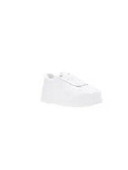 Weiße Tommy Hilfiger Plateau-Sneakers